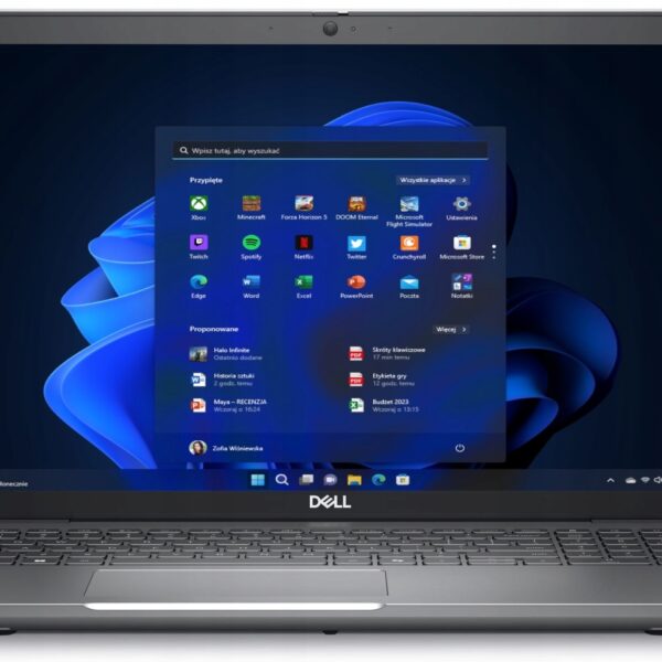 Dell Precision 3591 Ultra 7 165H 512GB SSD 15.6" FHD WIN11 Pro RTX 1000 6GB