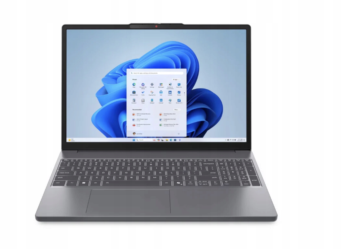 Lenovo IdeaPad Slim 3 Dotykowy 15.3" Ryzen 7 8840HS 16GB/512GB Cosmic Blue - obrazek 2